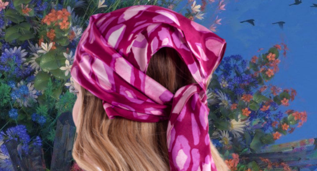 Il ruolo dei foulard a seconda delle loro fantasie 💜